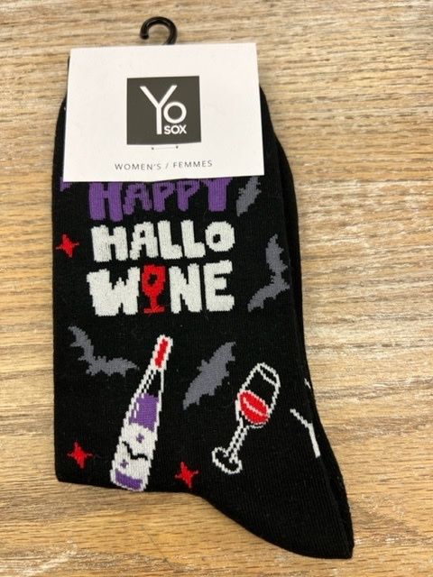 Women&#39;s Crew Sock-HalloWine
