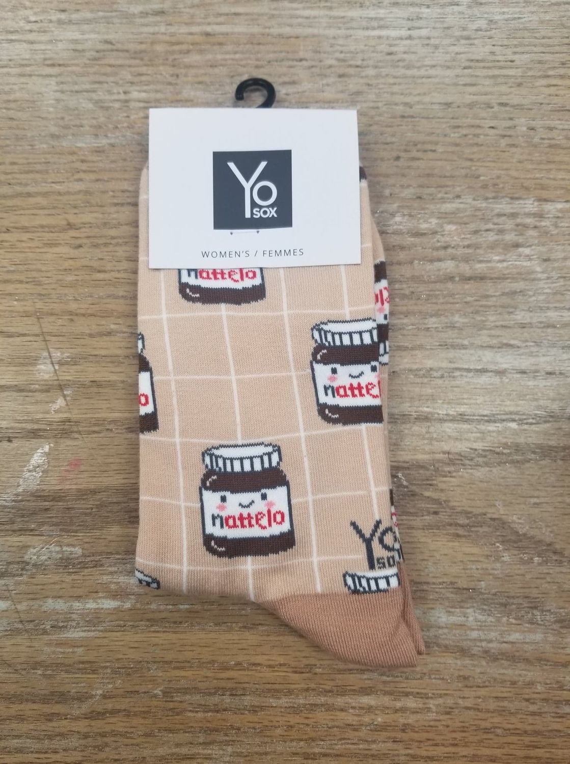 Women&#39;s Crew Socks - Nutella