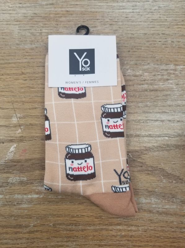 Women&#39;s Crew Socks - Nutella