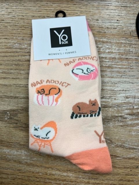 Women's Crew Socks- Nap Addict