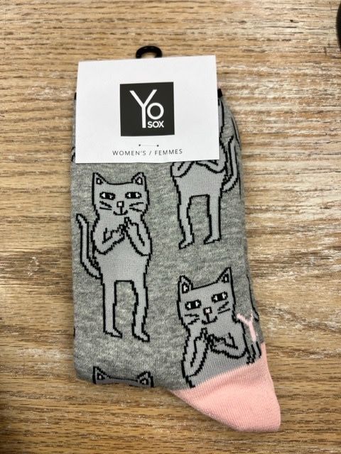 Women&#39;s Crew Sock- Sassy Cat