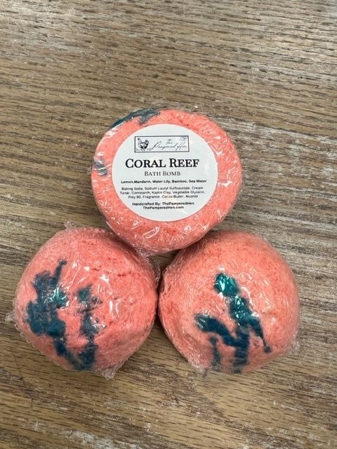 Coral Reef Bubble Scoop Bath Bomb