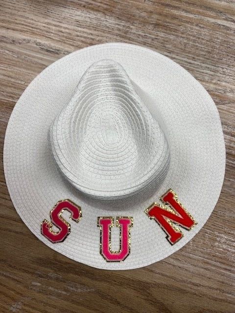 Straw Patch Sun Fedora Hat