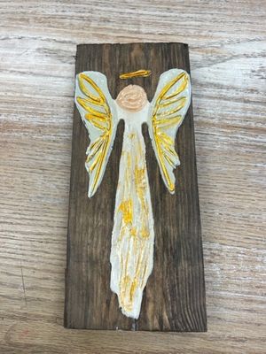 Angel Reclaimed Plaque