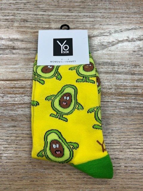 Women&#39;s Crew Socks- Avocado