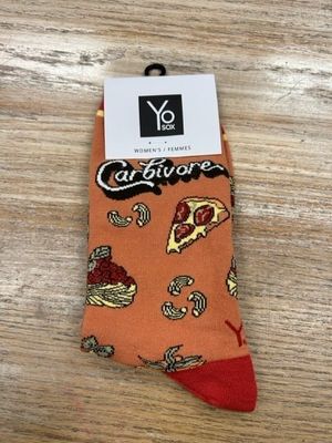 Women's Crew Socks- Carbivore