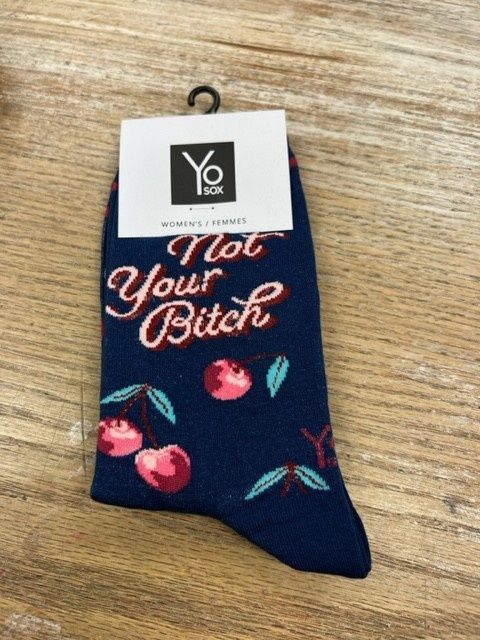 Women's Crew Socks- Not Your Bitch