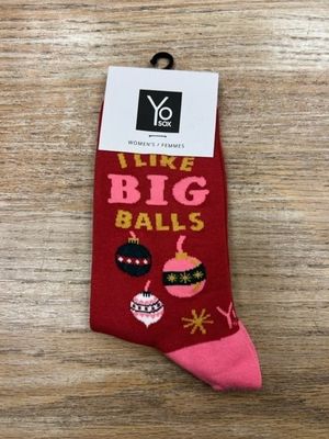 Women&#39;s Crew Socks- BigBalls