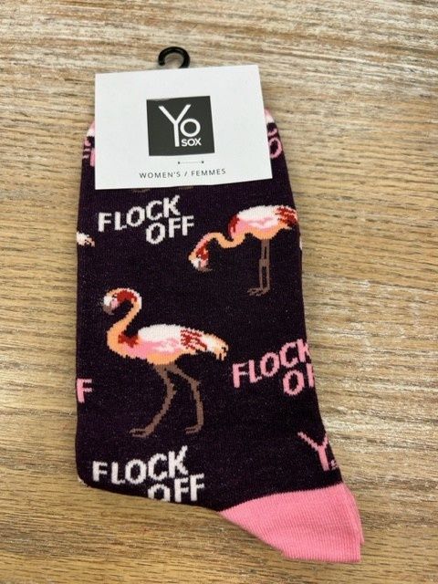Women&#39;s Crew Socks- Flock Off