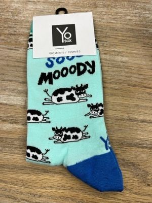 Women&#39;s Crew Socks- Soo Moody
