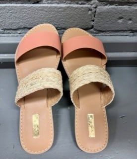 Athena Colorful Slide Sandal, Size: 5.5