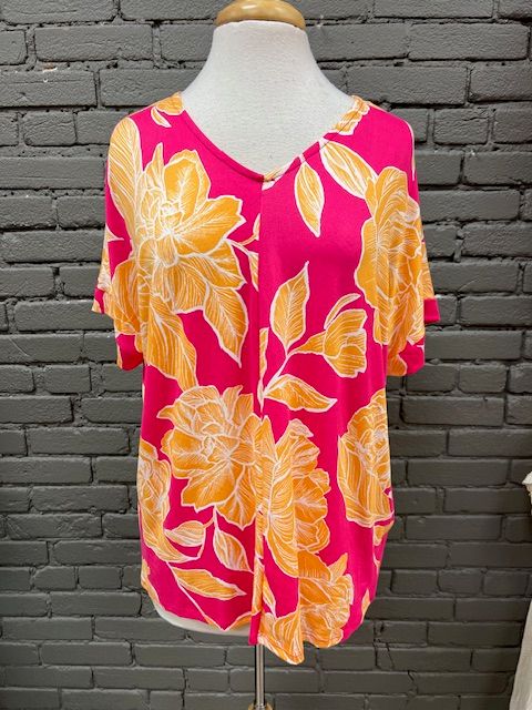 Ada Floral Dolman Top