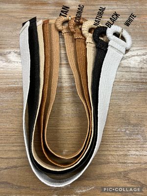Half Moon Elastic Straw Belt- OneSize