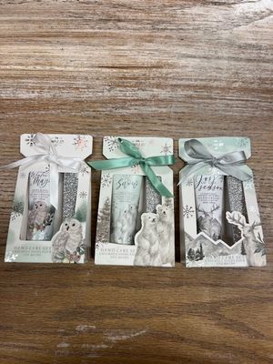 Winter Hand Cream/Nail File Set