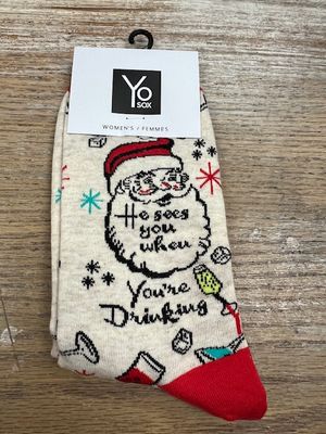Women&#39;s Crew Socks- HeSeesYou
