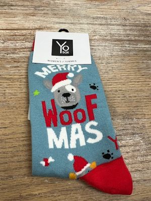 Women's Crew Socks- Woofmas