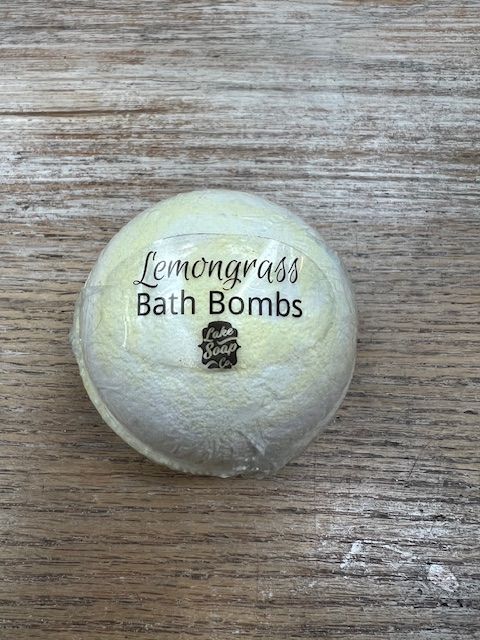 Lake Soap Co. Bath Bomb Lemongrass N/A