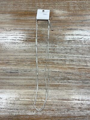 Silver Multi Strand Necklace