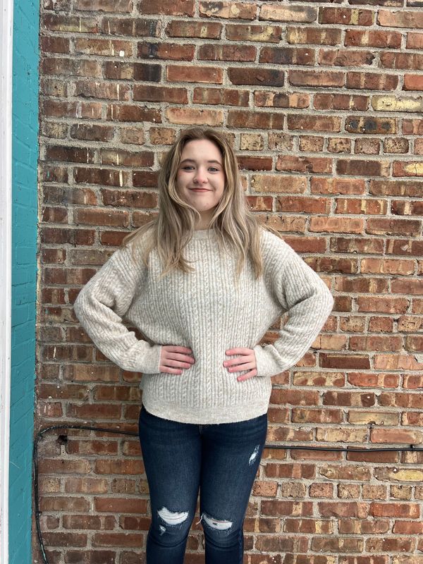 Angelina Cable Knit Sweater