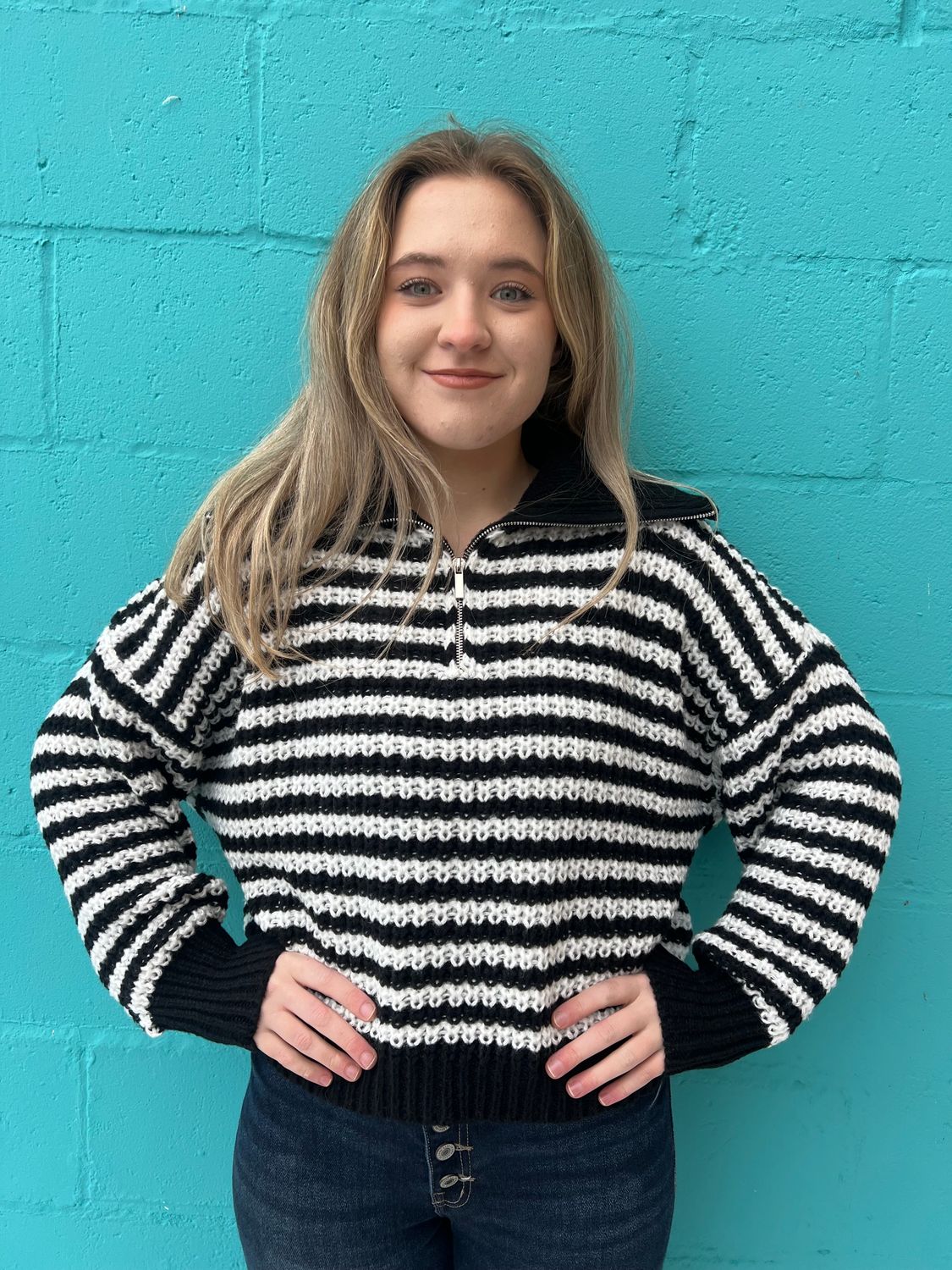 Norris Zip Pullover Sweater