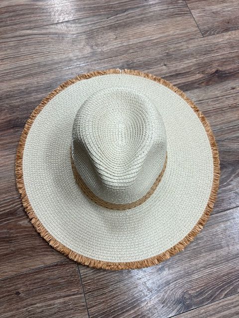 Paper Straw Sun Hat- Natural