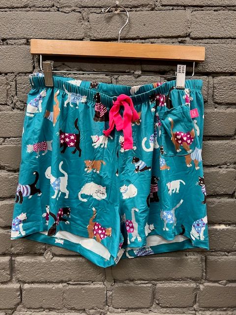 Cute Cats PJ Shorts In A Bag