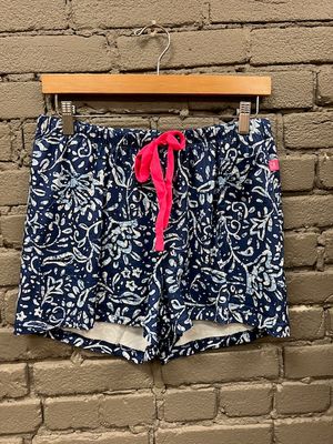 Batik Flower PJ Shorts In A Bag