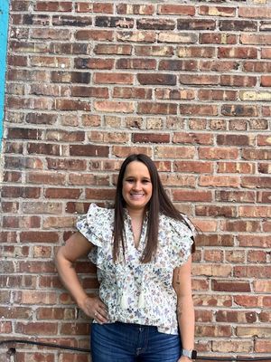 Mallory Floral Pintucked Top