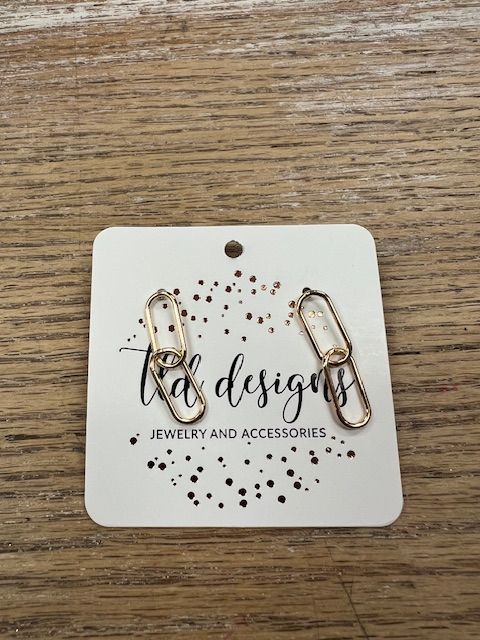 TLD Gold Paper Clips