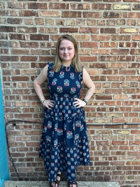 Ward Smocked Floral Midi Dress