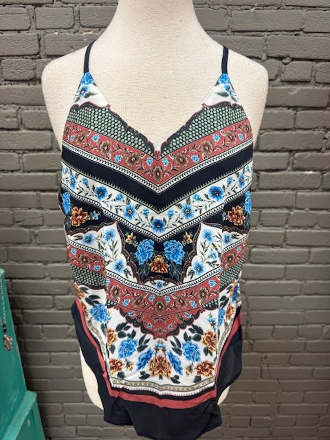 Tatum Mixed Floral Tank