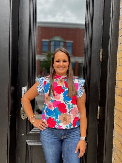 Dakota Floral Flutter Sleeve Top
