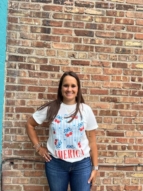 Jane Cherry America Graphic Tee