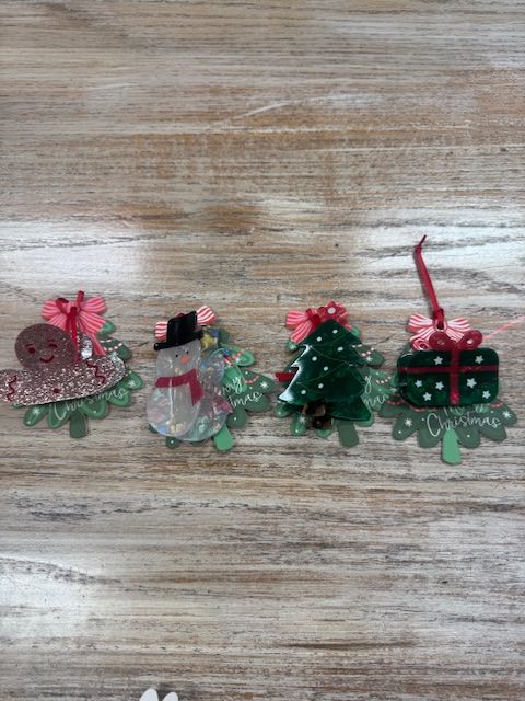 Holiday Claw Clips