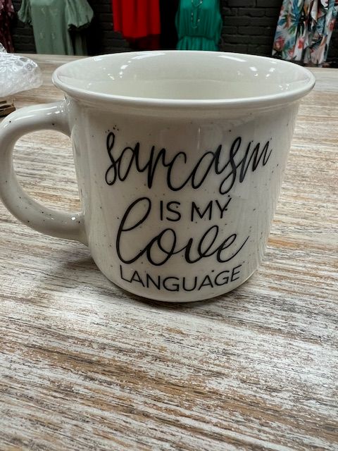 Sarcasm Language Coffee Mug