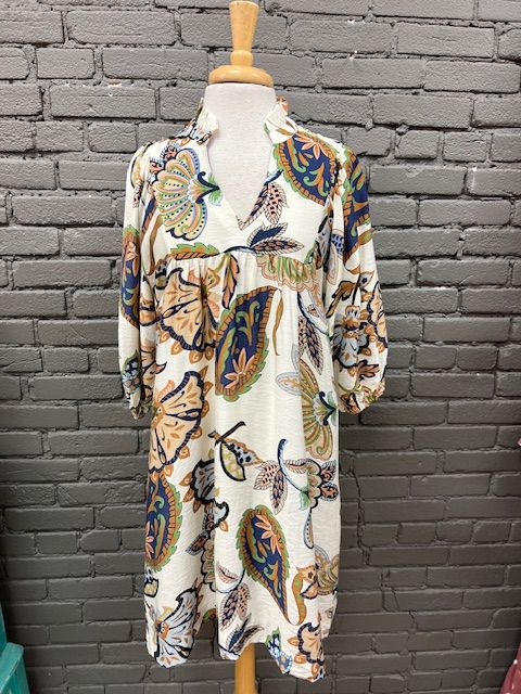 Tillie Floral Puff Sleeve Dress