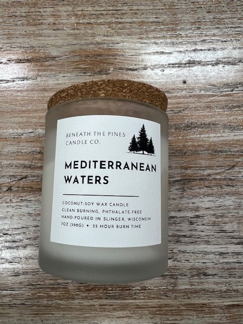 Mediterranean Waters Candle