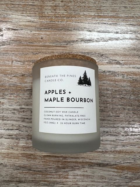 Apples &amp; Maple Bourbon Candle