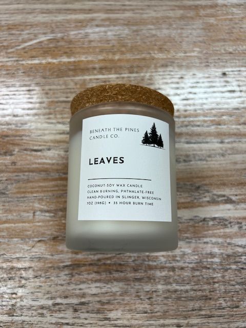 Leaves Candle