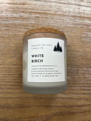 White Birch Candle