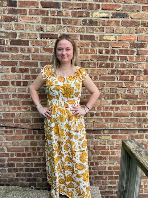 Eloise Smock Floral Maxi Dress