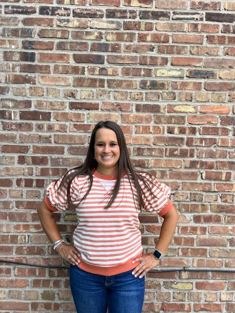 Havana Striped Puff Sleeve Top