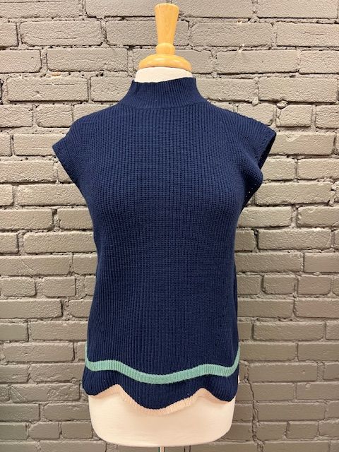 Mackenzie Mock Sweater Vest