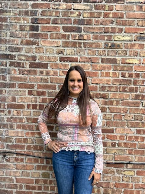 Kaia Mock Boho Patchwork LS