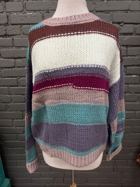 Claire Chunky Striped Sweater