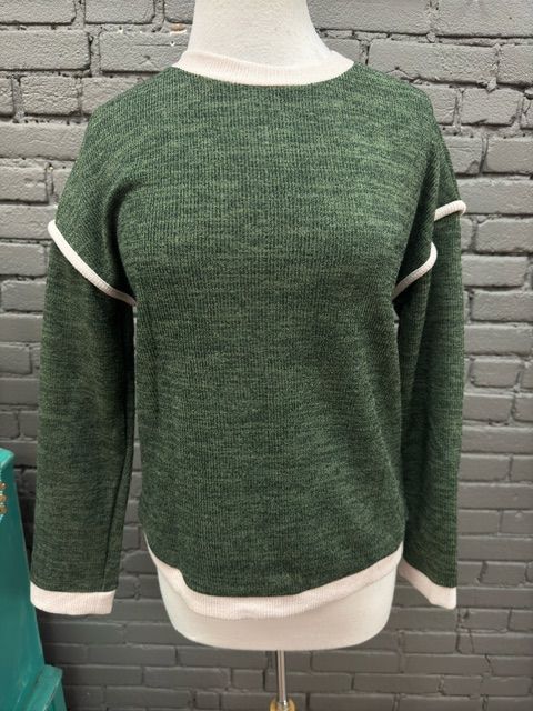 Harriet Contrast Trim Sweater