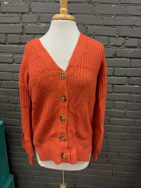 Kasey Button Chunky Cardi