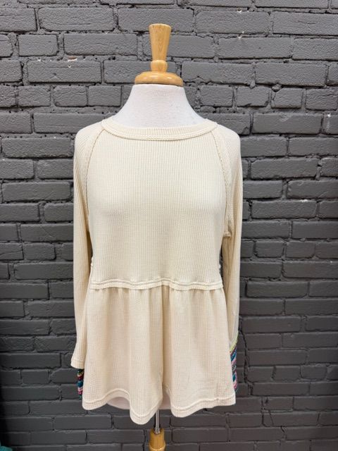 Bailey Babydoll Waffle LS