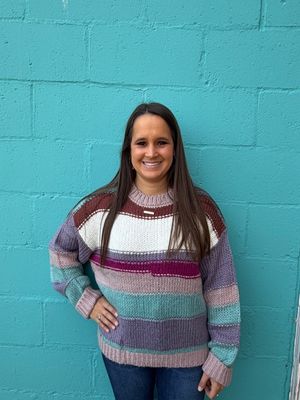 Claire Chunky Striped Sweater