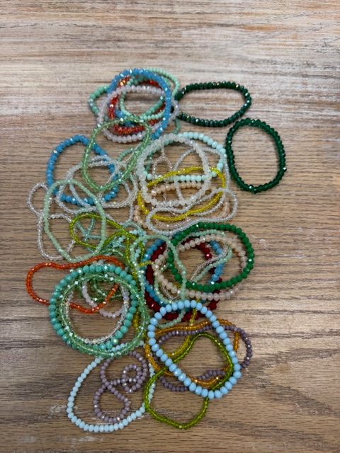 Colorful Stretchy Beaded Bracelets